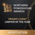 Northern Powerhouse Lawyer of the Year logo